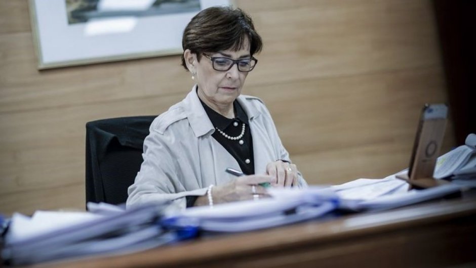María Luisa Brahm, presidenta del Tribunal Constitucional. (Foto: La Tercera). 